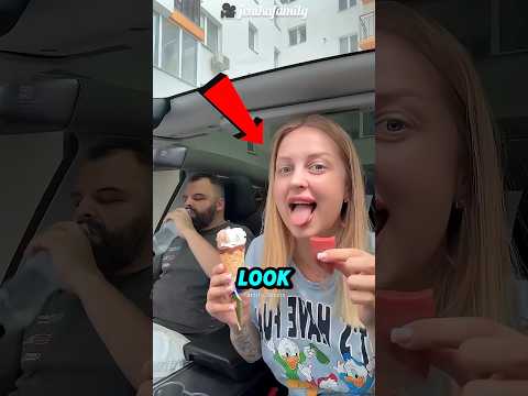 Girl Removes Tongue, Shocks Boyfriend 🤯💀 #shorts
