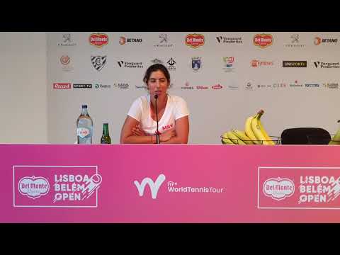 Lisboa Belém Open 2021 — Conferência de Imprensa de Inês Murta (QR2)
