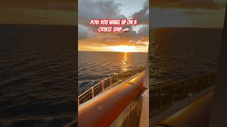 POV: You Wake Up on a Cruise Ship #Shorts #Cruise #CruiseShip ￼