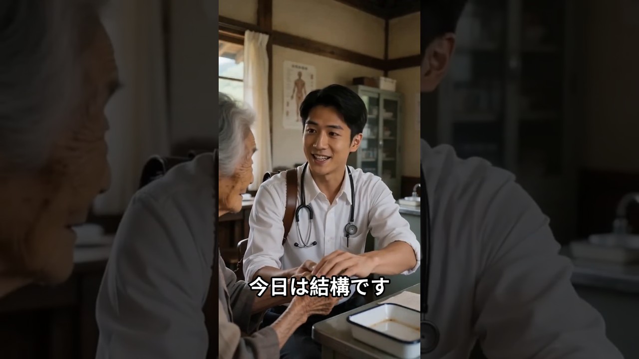 昭和の農村、医師は毎月 1 回自転車で訪問し、子供たちは全員駆け寄って囲む#昭和農村 #医師 #自転車 #子供たち #思い出 #温かい #ショート動画 #農村の日常 #実話 #ドラマ #衝撃の事実