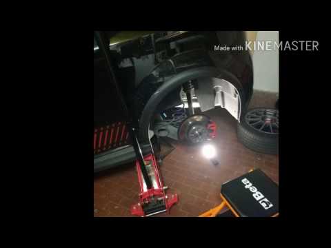 Camber piastre DNA su Grande Punto Abarth