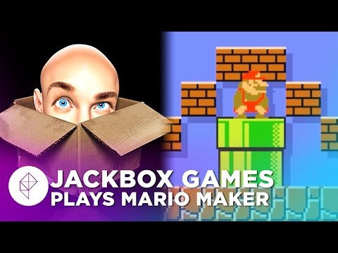 An Absurd Mario Maker Level from You Don't Know Jack's Creators – Devs Make Mario