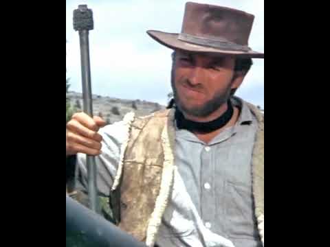 The Good The Bad And The Ugly-1966-Treasure Hunt Under Cannon Fire #clinteastwood #eliwallach #short