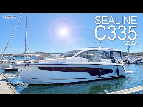 Sealine C335 (2022) - Kort rundtur ombord