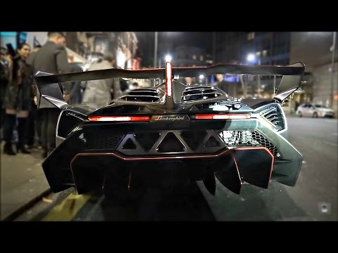£6 million Lamborghini Veneno causes CHAOS in Central London!