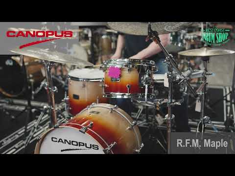 Canopus R.F.M. Maple 12/14/20 Bop Kit in Camel Fade