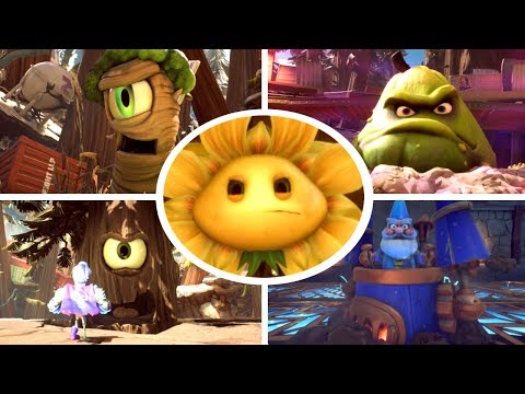 Plants vs. Zombies: Battle for Neighborville™ - ALL BOSS BATTLES!