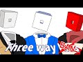 Three Way Kiss Roblox Animation Meme