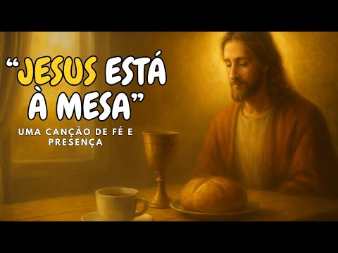 “Jesus Está na Mesa” — Uma Canção de Fé e Presença | Música Cristã Gerada por IA que Toca a Alma!