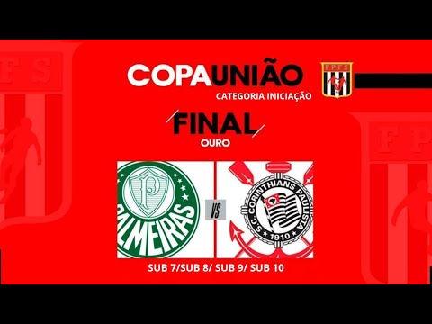 COPA UNIÃO DE FUTSAL 2025 | FINAIS| CAT. BASE | AO VIVO Palmeiras x Corinthians
