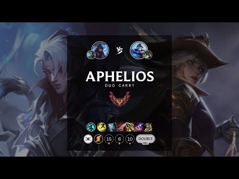 Aphelios ADC vs Ashe - KR Grandmaster Patch 12.12