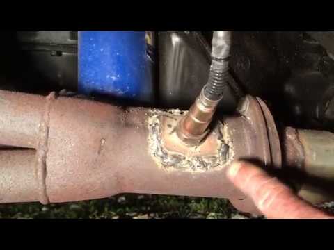 Leak fix at O2 sensor on Fitech Go EFI