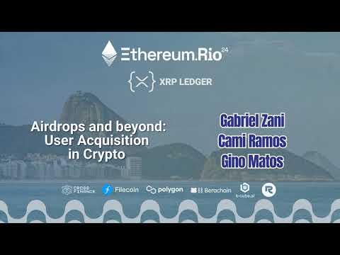 ETH Rio 24 - Airdrops and Beyond | Gabriel Zani, Cami Ramos, Gino Matos