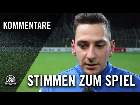 Die Stimmen zum Spiel (KFC Uerdingen - SSVg Velbert 02, Oberliga Niederrhein) | RUHRKICK.TV