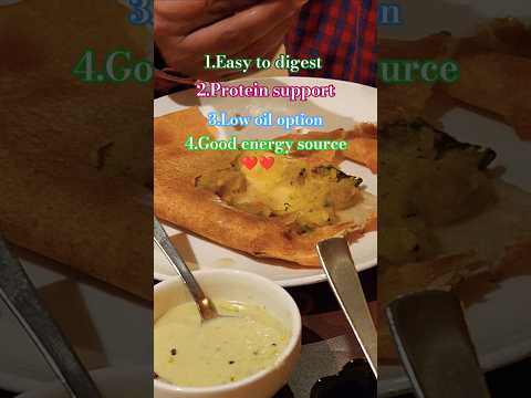 Why Dosa is the Healthiest Breakfast Choice? 🥞✨