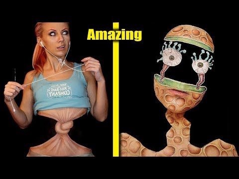 Best Optical Illusion Makeup Compilation 2017 - Mind Blowing Optical Illusion