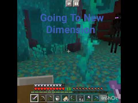 First Time To Going Minecraft New Dimension | Its Very Scary #minecraftnews #game #viral