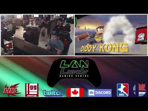 UpForSmash S4 1v1 Top10 - WR1 Bo5: LSSJ (Bayonetta/ZSS) vs Aden (Diddy Kong/Cloud)