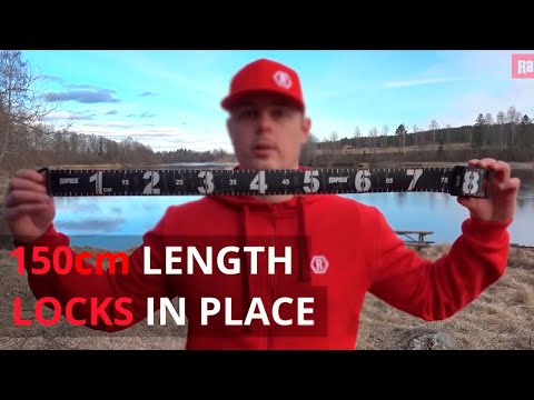 Vídeo Fita Métrica Rapala RCD Roll Ruller RCDRR150