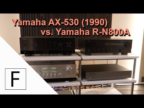 HiFi Verstärker alt gegen neu! | 30 Jahre alter Yamaha AX-530 vs. Yamaha R-N800A - pro & kontra.