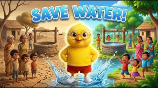 “Saving the Dry Village Well 💧 | Smart Chick 🐥 Helps Village | Kids Learning Story”