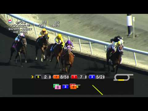 Woodbine, Tbred, Sept. 4, 2015 Race 7