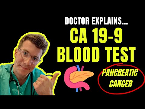 Doctor explains Ca 19-9 blood test used in PANCREATIC CANCER | LAB TESTS explained