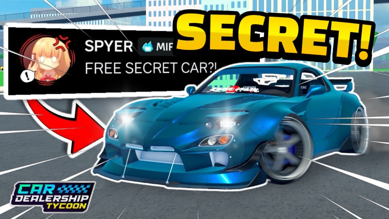 😱 Secrets You *NEVER SEEN* In Car dealership tycoon! | Mird CDT