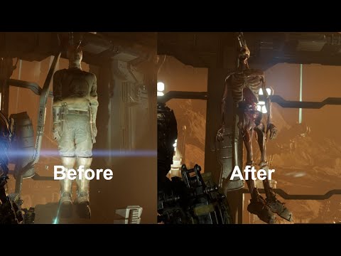 Prototype Stasis Melts Human Clothes And Flesh - Dead Space