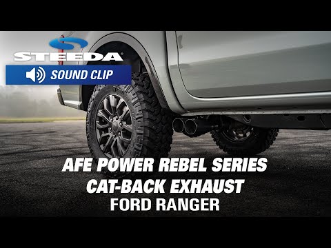 Ford Ranger: aFe Power Rebel Series Cat-Back Exhaust Sound Clips