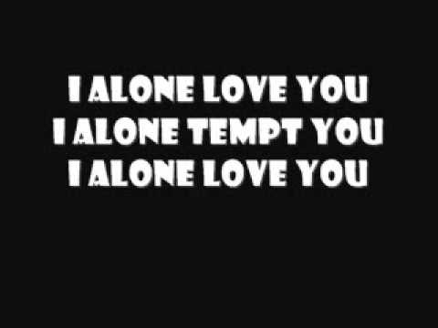 Live - I Alone (Lyrics)
