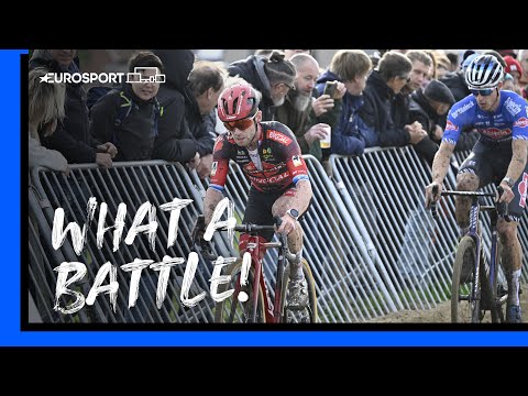 🔥 LAST-LAP ATTACK! | Cyclo-Cross Superprestige Ruddervoorde 2023 | Men's Highlights | Eurosport