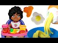 Nat and Essie Eat with Moana's Clay Noodle Spaghetti Set