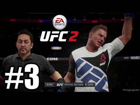 EA Sports UFC 2 - Career Mode Gameplay Walkthrough Part 3   [ HD ]