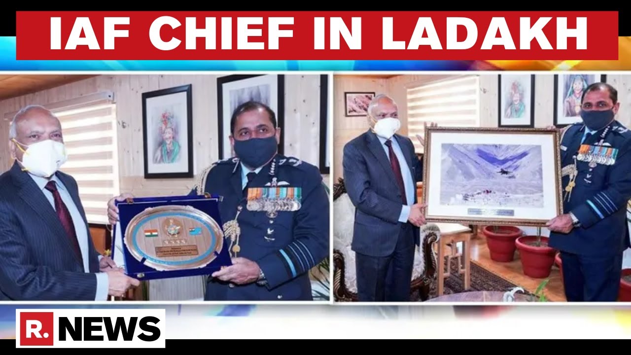 Ladakh LG RK Mathur Extends Gratitude To Air Chief Marshal For IAF's COVID-19 Aid