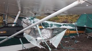 You Know You’re In Trouble When A Bear Shreds Your Plane, But How This Pilot Fixes It… SMH