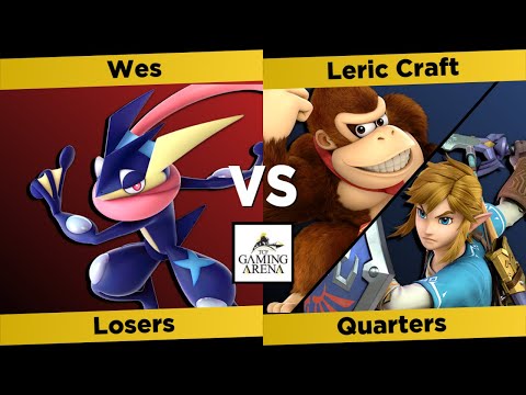 TCF Smash 5 Losers Quarters - Wes (Greninja) vs Leric Craft (Donkey Kong, Link) - SSBU Tournament