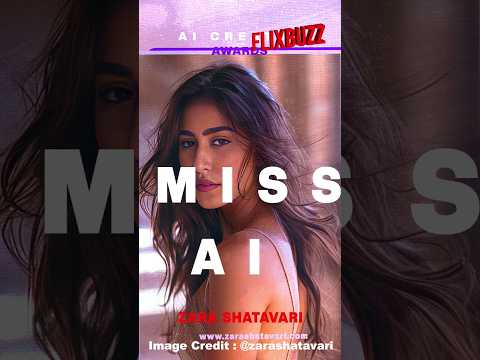 Zara Shatavari: India’s AI Beauty Icon | Miss AI Finalist #AIInfluencer #Beauty #MissAI #shorts