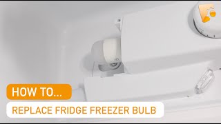 Ariston Fridge Freezer Light Bulb Replacement: How To Video