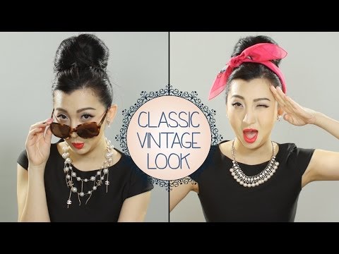 [HOW TO] Do The Classic Vintage Makeup Look