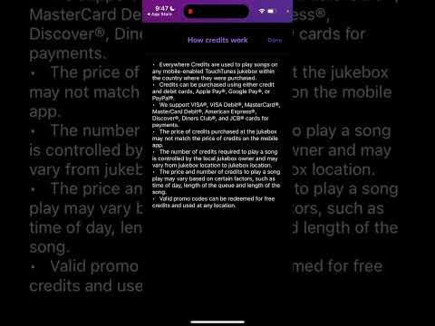 Barconnect Touchtunes Code