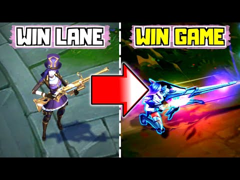 How Caitlyn Destroys Every Lane (Challenger)