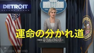 デトロイトビカムヒューマン  ２周目　エンディングへ