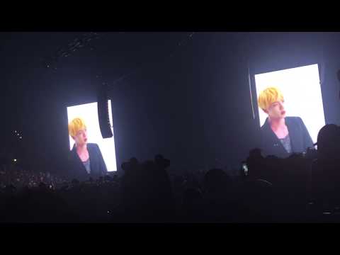 JIN AND SUGA [SIN] VCR 180909 day 4 LA - 'BTS LOVE YOURSELF WORLD TOUR' Staples Center