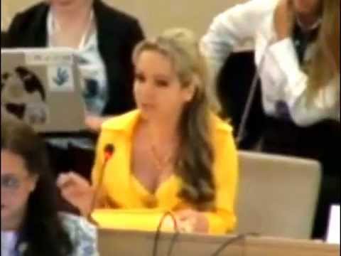 Anna at United Nations: Freedom is an illusion.