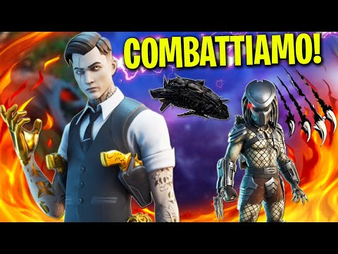 MIDA VA A COMBATTERE CONTRO PREDATOR ! - Fortnite