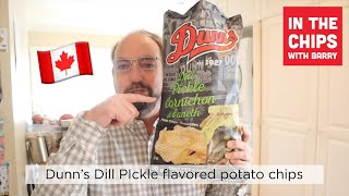🇨🇦 Dunn’s Dill Pickle potato chips on In The Chips with Barry