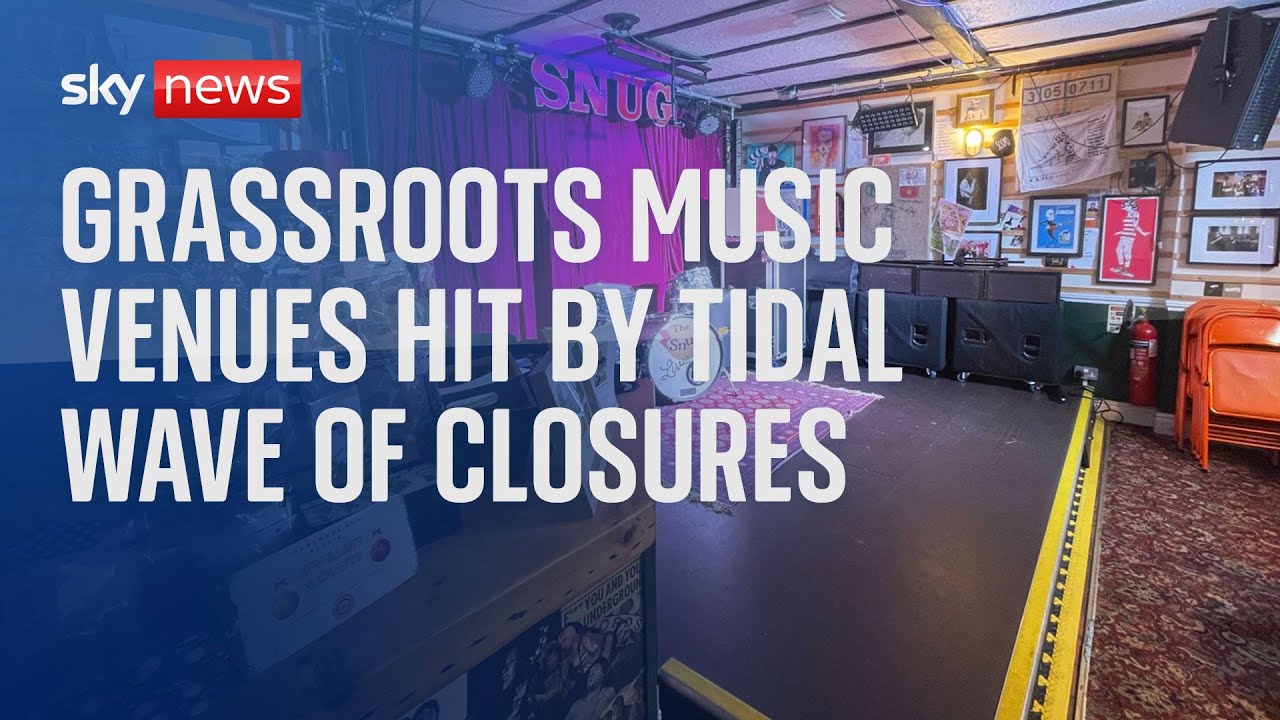 Calls for arena ticket levy and tax relief to stop closure of grassroots music venues - YouTube