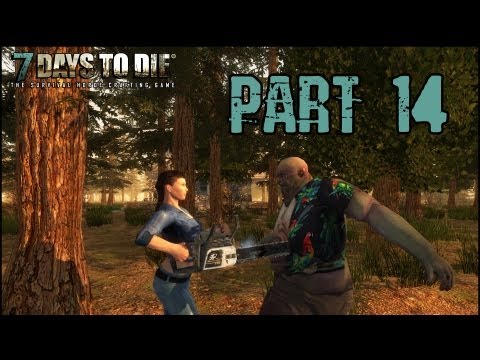 7 Days to Die Alpha Walkthrough Gameplay Commentary Part 14 - Cabin in the Woods (PC HD)