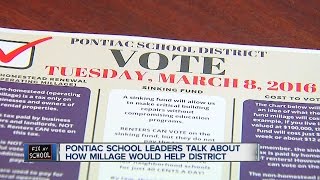 Pontiac leaders talk about how millage would improve schools